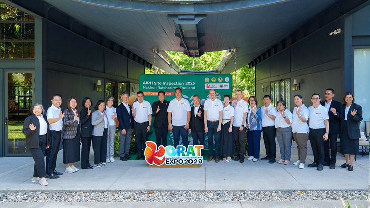 International Horticultural Expo Committee visits the area to inspect readiness for "Korat Expo 2029"